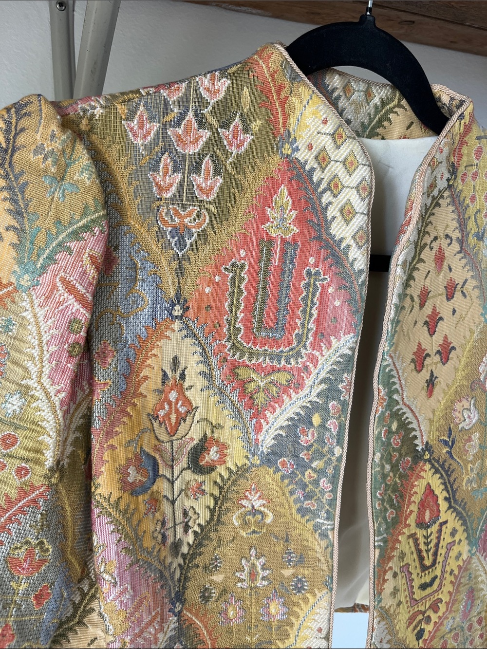Vintage Pastel Tapestry Jacket - Picture 7 of 7